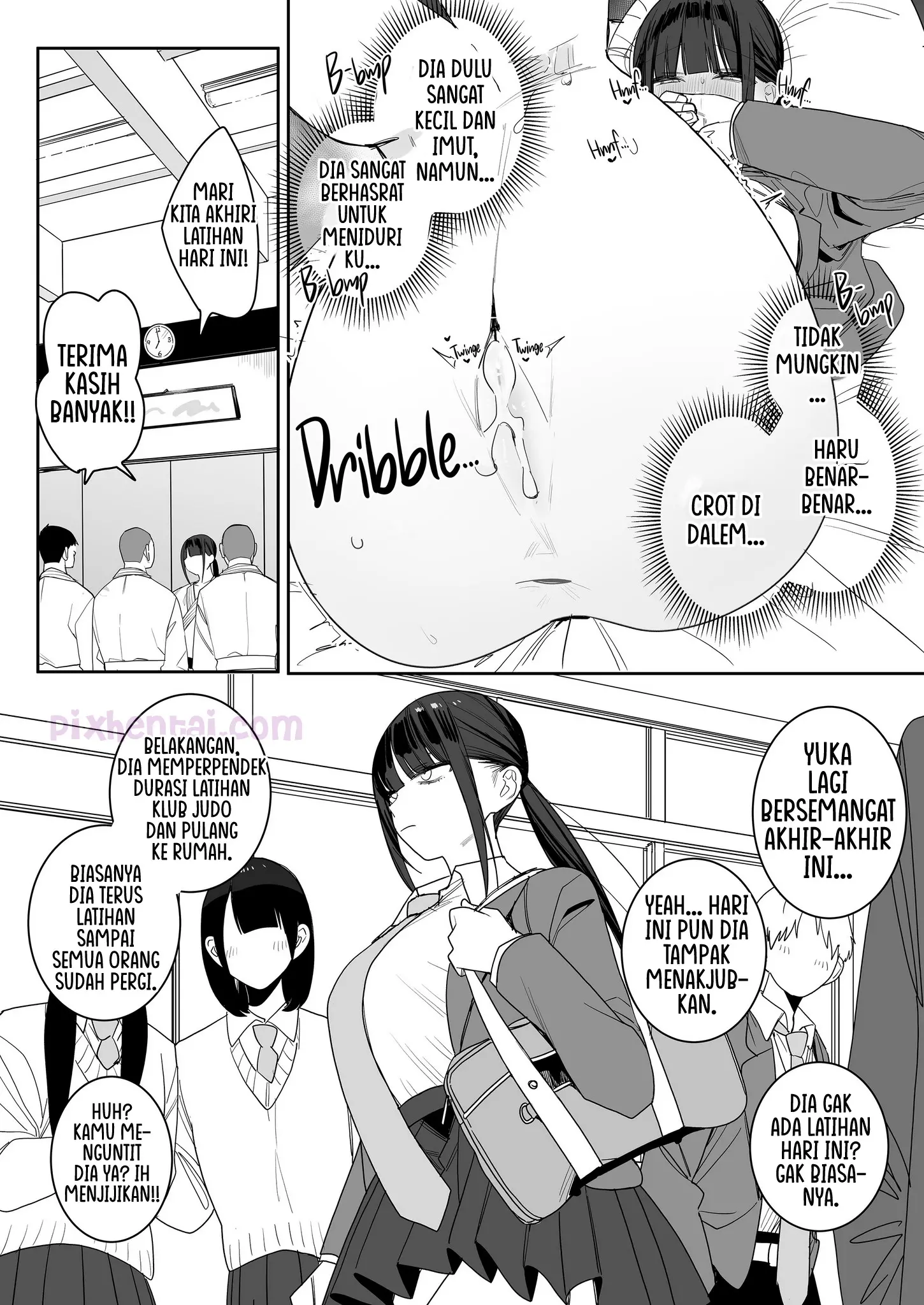 Komik hentai xxx manga sex bokep Satu satunya Kelemahan Yuka yang Tanpa Cela Mudah Terangsang 22